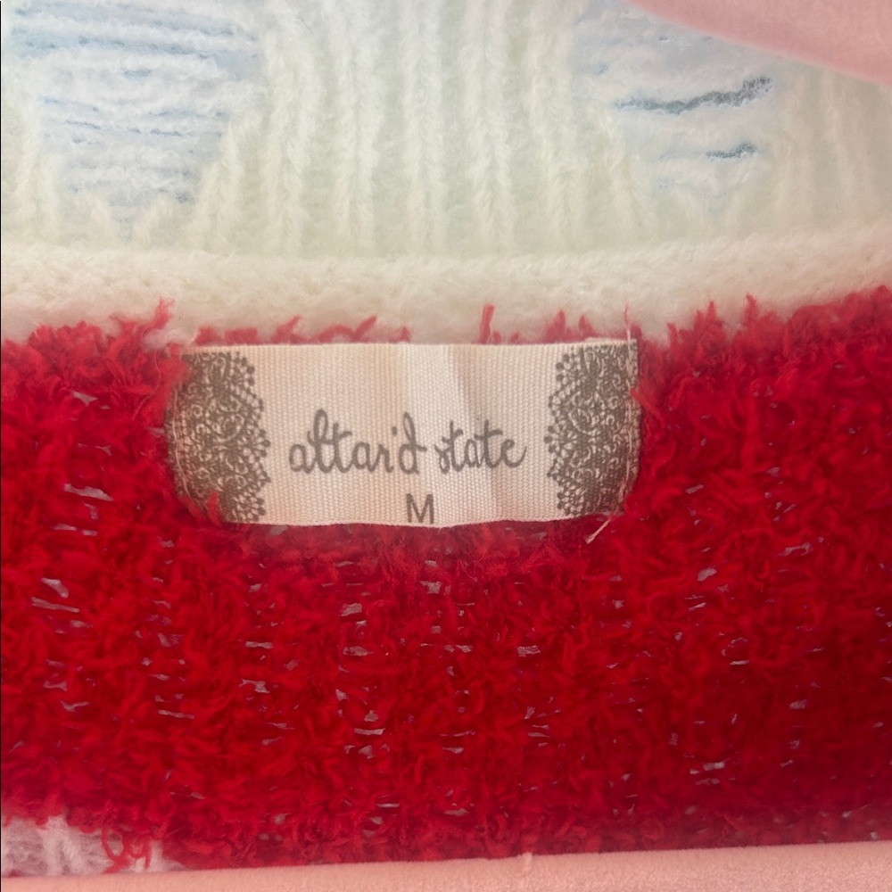 Cherry Patterned Altar’d State Sweater - image 3